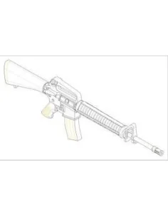 AR15/M16/M4 FAMILY-M16A2 (6 units), 1/35 - Trumpeter 00502