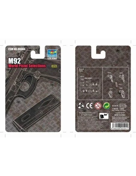 M92 World Pistol Selection, 1/35 - Trumpeter 00504