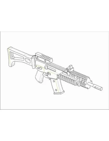 [NO_DESC] G36 KSK, 1/35 - Trumpeter 00517