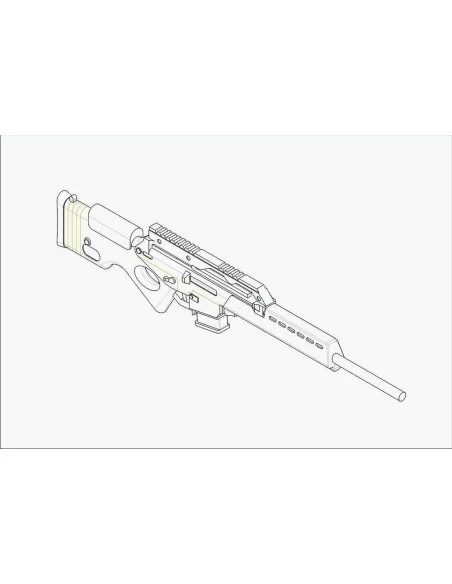 German Firearms Selection-SL8 (4 guns), 1/35 - Trumpeter 00521