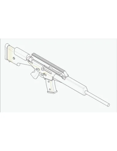 German Firearms Selection-SL8 2II(6guns), 1/35 - Trumpeter 00522