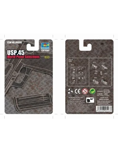 USP.45 World Pistol Selection, 1/35 - Trumpeter 00526