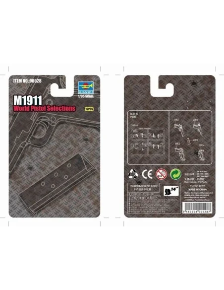 M1911 World Pistol Selection, 1/35 - Trumpeter 00528