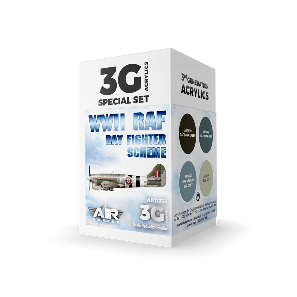 WWII RAF Day Fighter Scheme SET 3G - AK Interactive AK11725