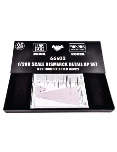 [NO_DESC] Bismarck detail up set (for Trumpeter item 03702), 1/200 ...
