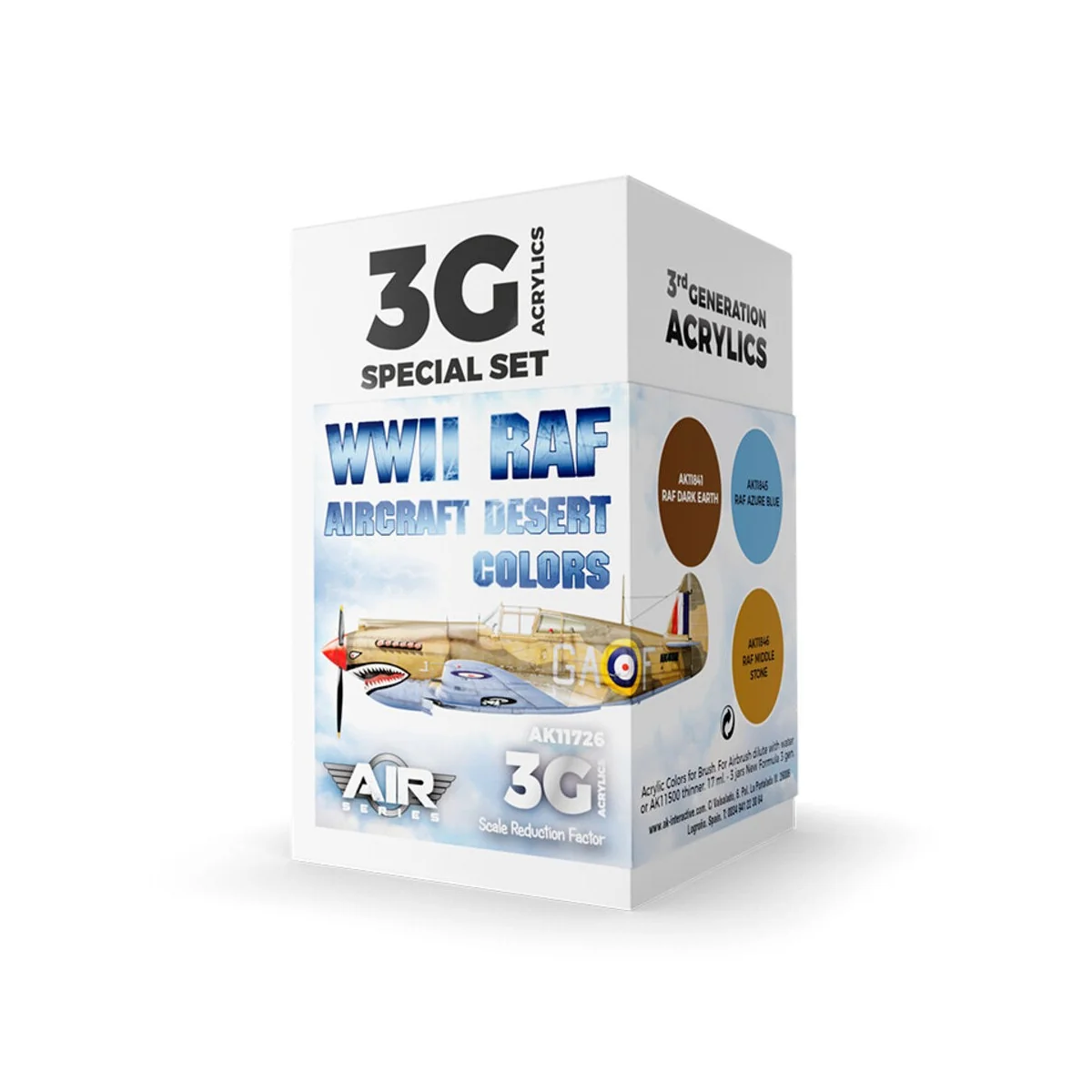 WWII RAF Aircraft Desert Colors SET 3G - AK Interactive AK11726