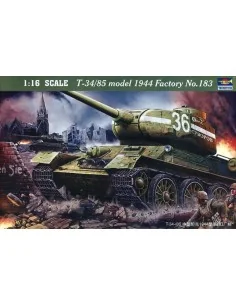 T-34/85 1944 Baunummer 183, 1/16 - Trumpeter 00902