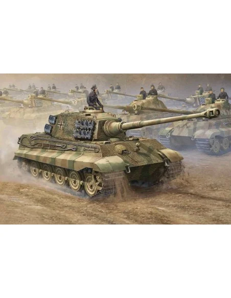 German King Tiger 2 in 1, 1/16 - Trumpeter 00910