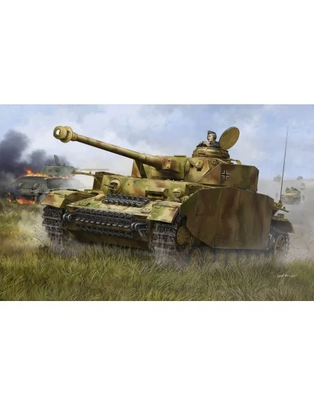 German Pzkpfw IV Ausf.H Medium Tank, 1/16 - Trumpeter 00920