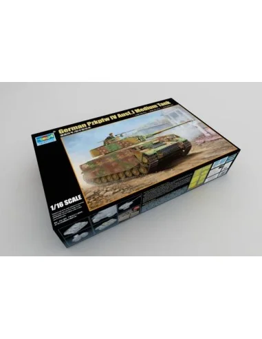 German Pzkpfw IV Ausf.J Medium Tank, 1/16 - Trumpeter 00921