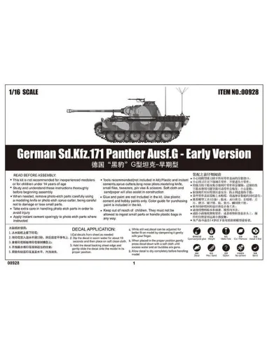 German Panther G, 1/16 - Trumpeter 00928