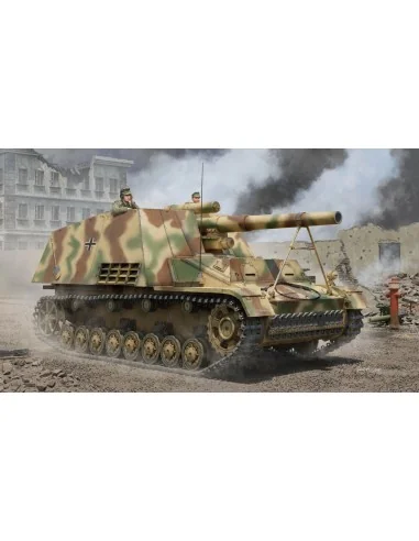 German Sd.Kfz. 165 Hummel (Late Production), 1/16 - Trumpeter 00953