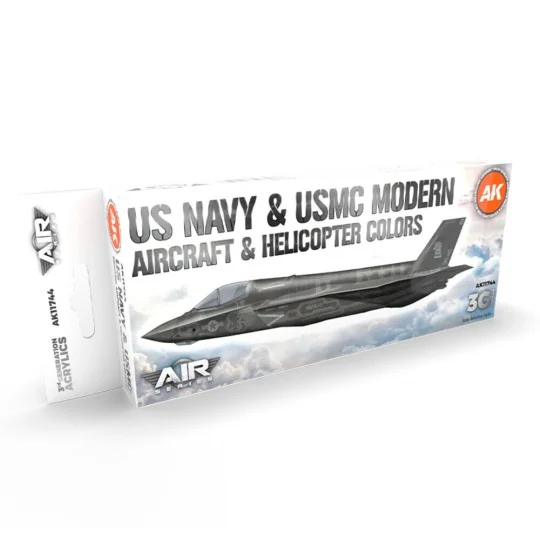 US Navy & USMC Modern Aircraft & Helicopter SET 3G - AK Interactive...