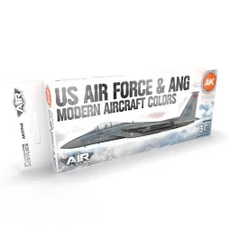 US Air Force & ANG Modern Aircraft Colors SET 3G - AK Interactive A...