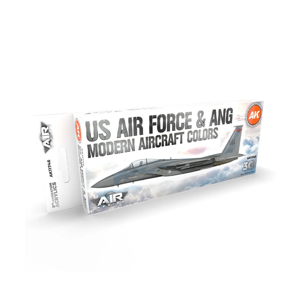 US Air Force & ANG Modern Aircraft Colors SET 3G - AK Interactive A...