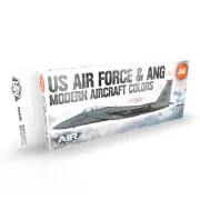 US Air Force & ANG Modern Aircraft Colors SET 3G - AK Interactive A...