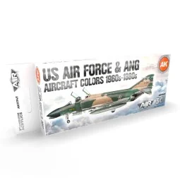US Air Force & ANG Aircraft 1960s-1980s SET 3G - AK Interactive AK1...
