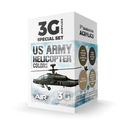 US Army Helicopter Colors SET 3G - AK Interactive AK11750