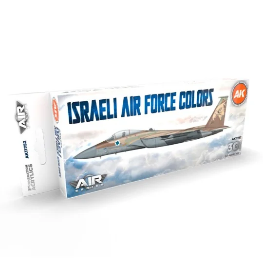 Israeli Air Force Colors SET 3G - AK Interactive AK11752