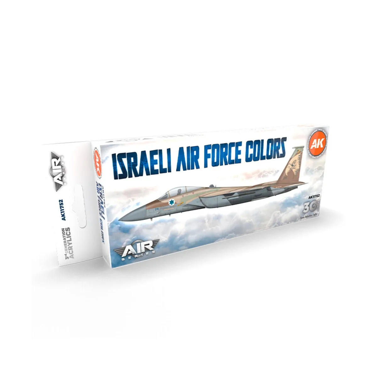 Israeli Air Force Colors SET 3G - AK Interactive AK11752 Israeli Air Force Colors SET 3G - AK Interactive AK11752