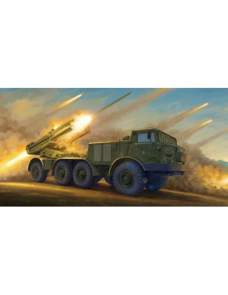 Russian 9P140 TEL of 9K57 Uragan Multipl Launch Rocket System, 1/35...
