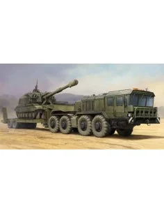Russian KZKT-7428 Transporter with KZKT- -9101 Semi Trailer, 1/35 -...