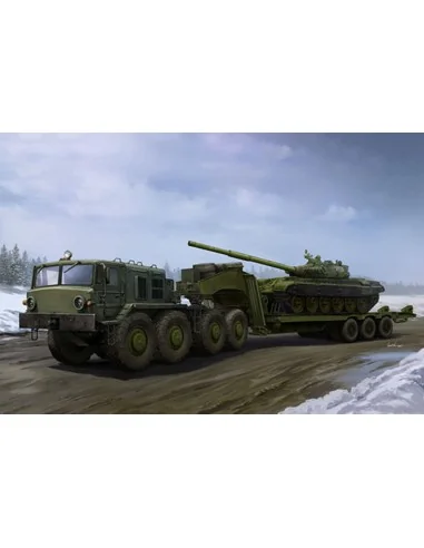 MAZ-537G Late Production type with ChMZAP-9990 semi-trailer, 1/35 -...