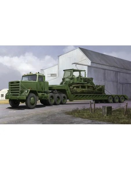 M920 Tractor tow M870A1 Semi Trailer, 1/35 - Trumpeter 01078