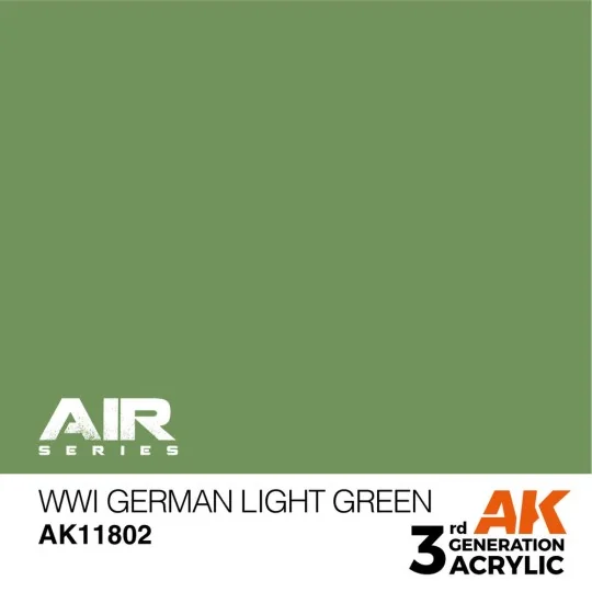 WWI German Light Green - AK Interactive AK11802 WWI German Light Green - AK Interactive AK11802