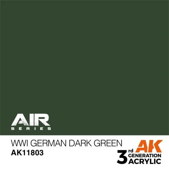 WWI German Dark Green - AK Interactive AK11803 WWI German Dark Green - AK Interactive AK11803