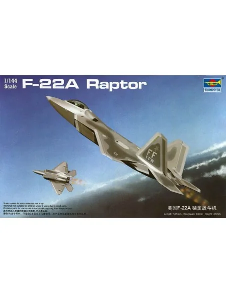F-22A Raptor, 1/144 - Trumpeter 01317