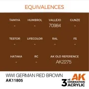 WWI German Red Brown - AK Interactive AK11805