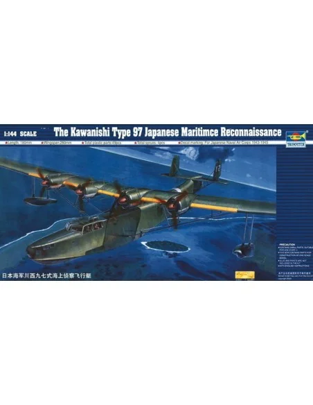 Kawanishi H6K5/23 Typ 97 Flugboot, 1/144 - Trumpeter 01322