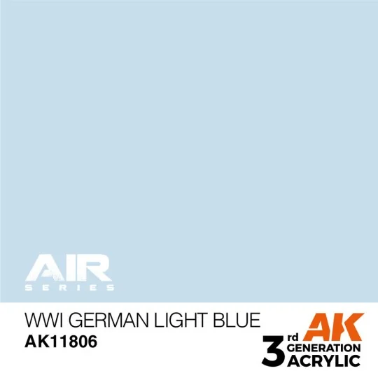 WWI German Light Blue - AK Interactive AK11806 WWI German Light Blue - AK Interactive AK11806