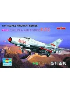 MiG-21 J-711 China (The Pla Airforce), 1/144 - Trumpeter 01325