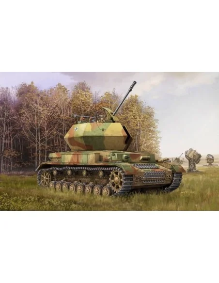 German 3.7cm Flak 43 Flakpanzer IV ''Ostwind'', 1/35 - Trumpeter 01520