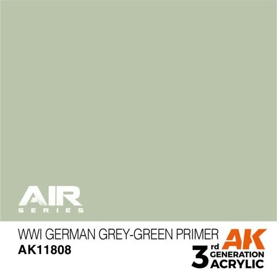 WWI German Grey-Green Primer - AK Interactive AK11808 WWI German Grey-Green Primer - AK Interactive AK11808