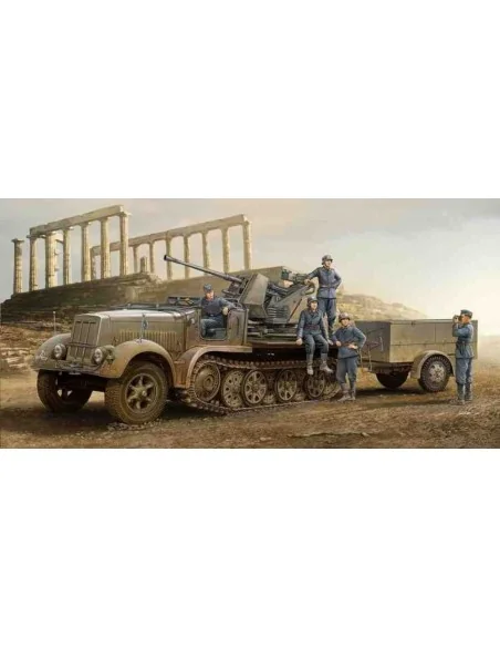 German3.7cm Flak37 auf Selbstfahrlafette (Sd.Kfz.7/2 Early Version)...