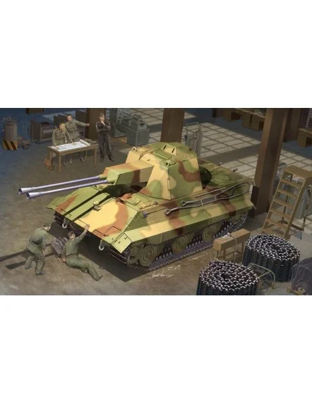 German E-50 Flakpanzer, 1/35 - Trumpeter 01537