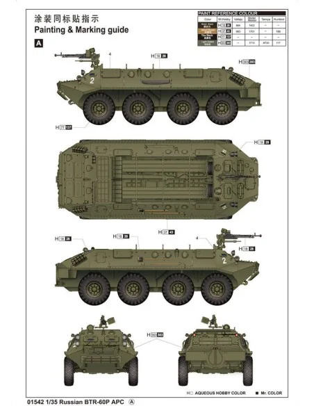 BTR-60P APC, 1/35 - Trumpeter 01542