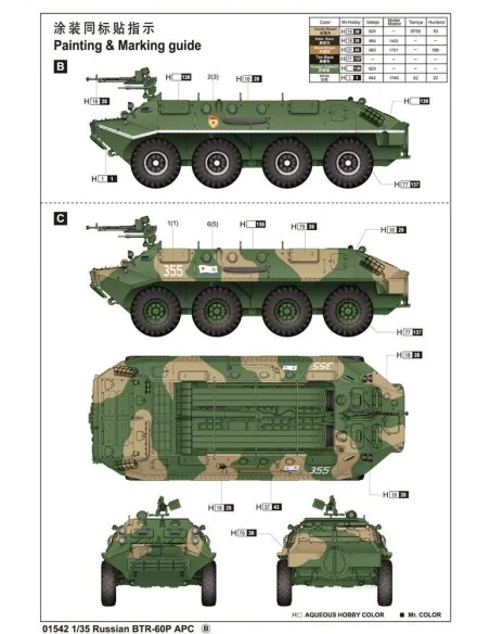 BTR-60P APC, 1/35 - Trumpeter 01542