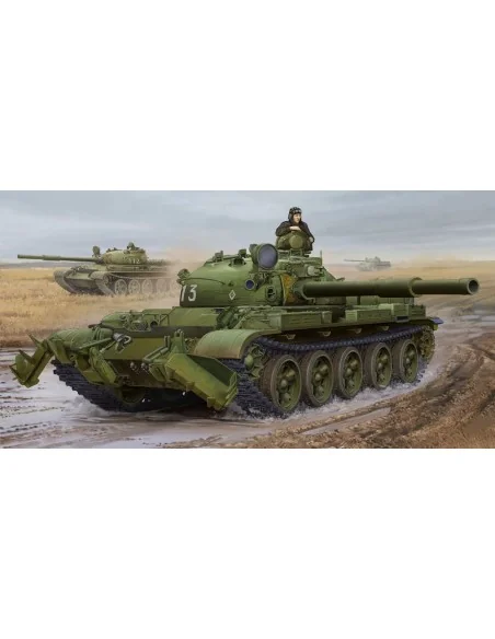 Russian T-62 Mod.1975-KMT-6 Mine Plow..., 1/35 - Trumpeter 01550