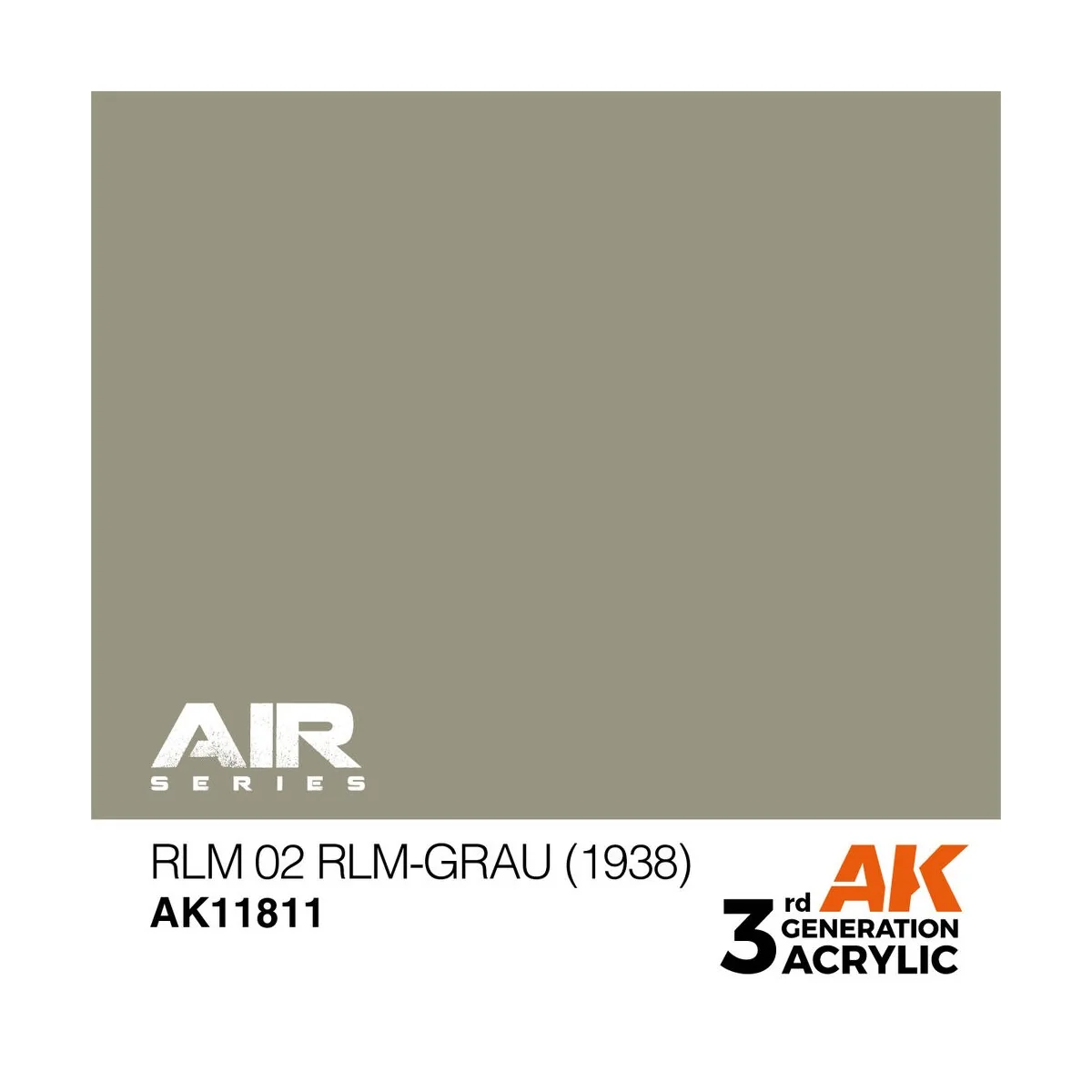 RLM 02 RLM-Grau (1938) - AK Interactive AK11811