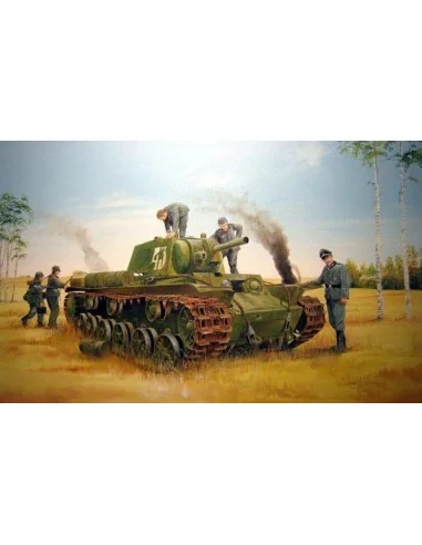 Soviet KV-8 Heavy Tank, 1/35 - Trumpeter 01565