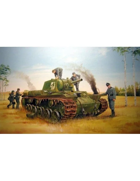Soviet KV-8 Heavy Tank, 1/35 - Trumpeter 01565