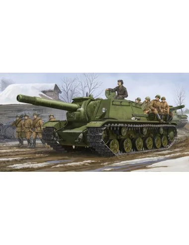 Soviet SU-152 Self-propelled Heavy How., 1/35 - Trumpeter 01571
