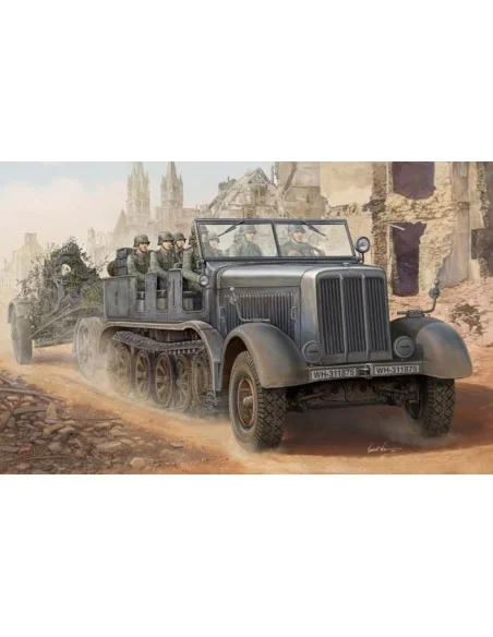 [NO_DESC] Sd.Kfz.8 Schwerer Zugkraftwagen 12t, 1/35 - Trumpeter 01583