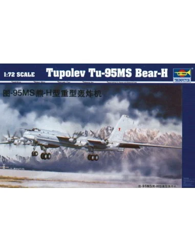 [NO_DESC] Tupolev Tu-95 MS Bear-H, 1/72 - Trumpeter 01601
