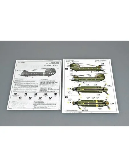 [NO_DESC] CH47A Chinook, 1/72 - Trumpeter 01621