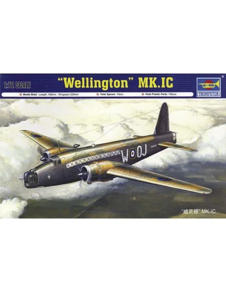 ''Wellington'' Mk.1C, 1/72 - Trumpeter 01626